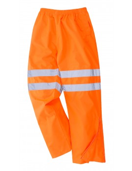 RT61 Breathable Overtrousers - Orange Clothing